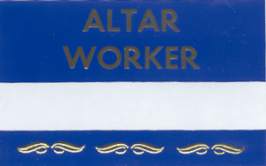 Alter worker Blue